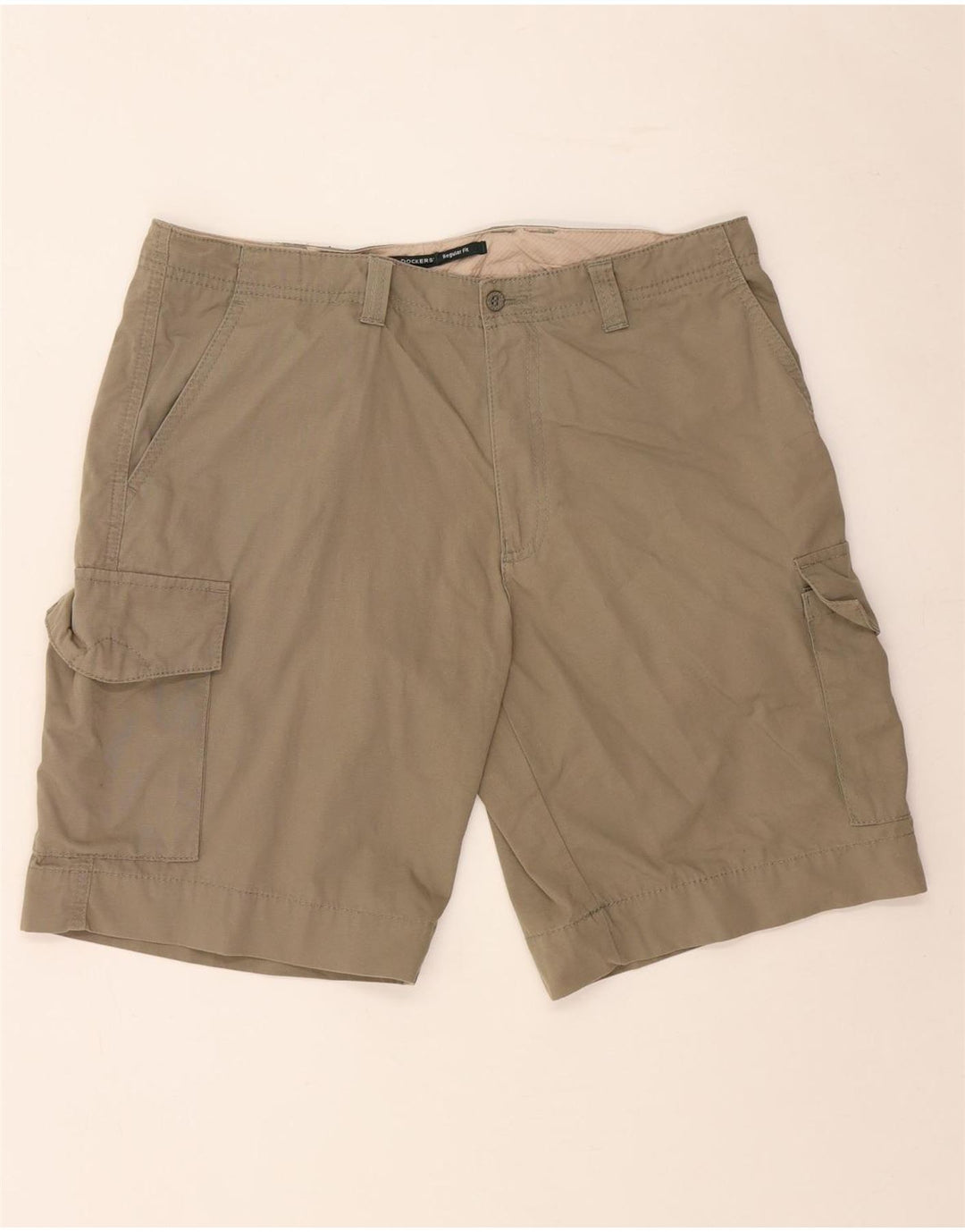 Męskie szorty cargo DOCKERS o regularnym kroju W38 XL Khaki