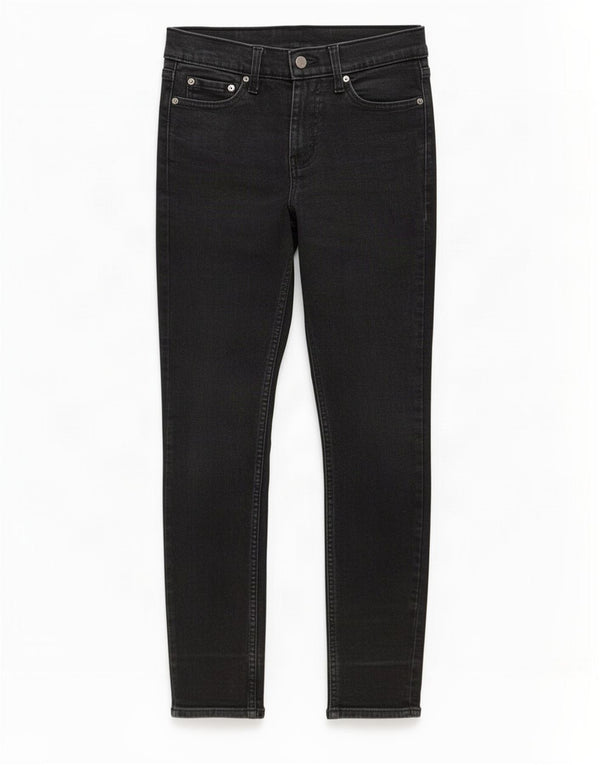Męskie jeansy Levi's 511 Slim W28 L29 Czarna bawełna