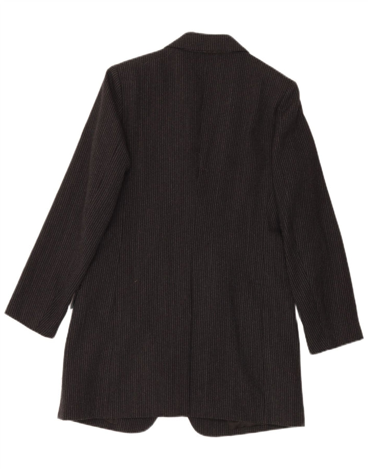 Damska marynarka Alberto Biani IT 42, klasyczna w średnie szare paski