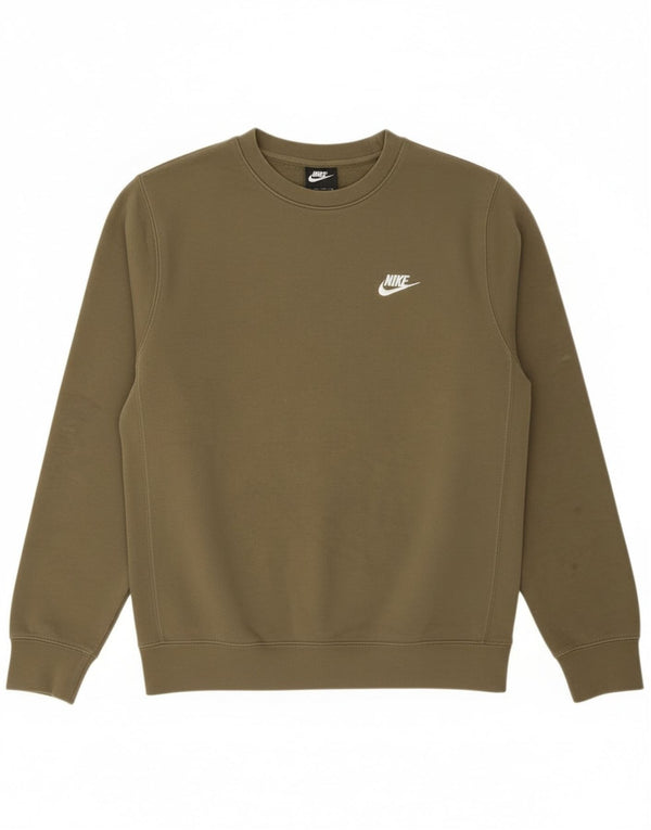 Męska bluza dresowa Nike XS Khaki, bawełniana