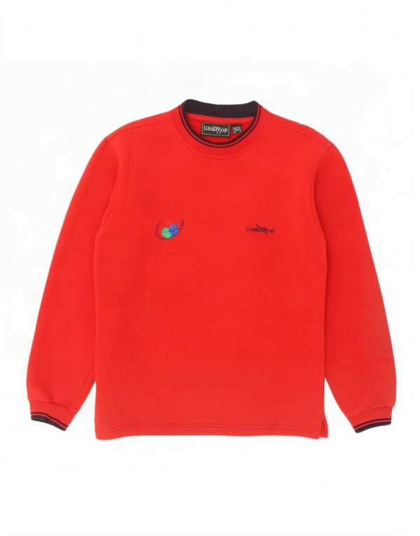 Sweter męski Chervo o luźnym kroju UK 32 2XS czerwony