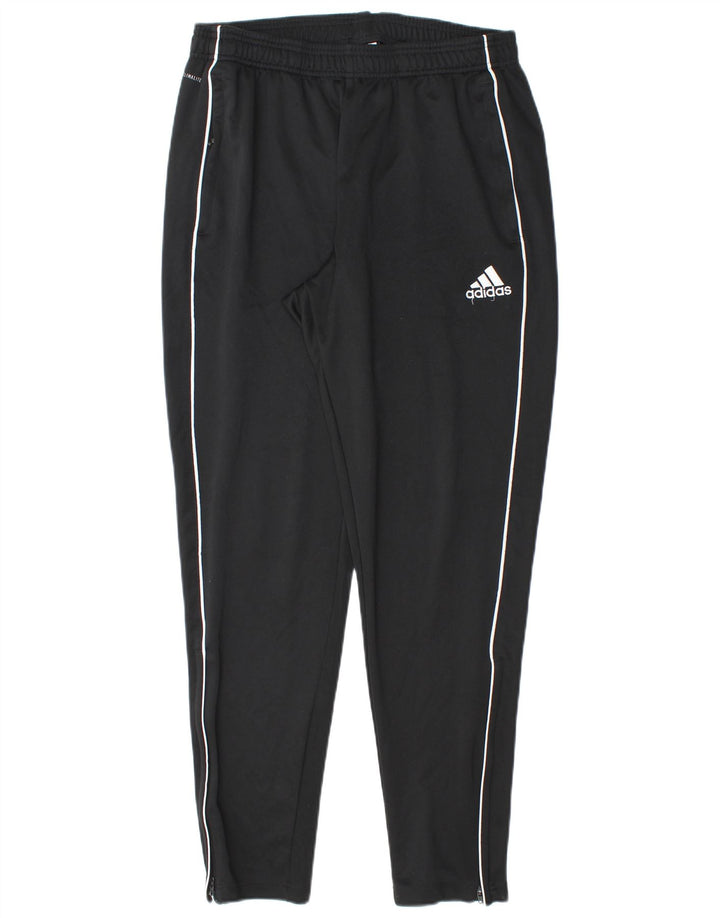 Męskie spodnie dresowe ADIDAS Climalite, duże, czarne, poliestrowe