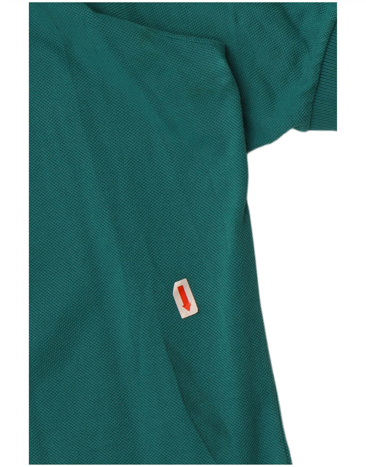 Męska koszulka polo Lacoste, rozmiar 5, duża, zielona bawełna