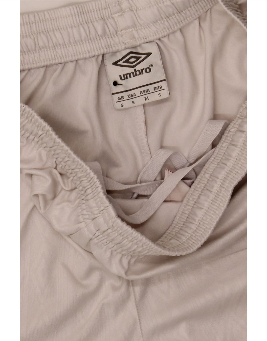 Męskie spodenki sportowe Umbro, małe, białe, poliestrowe