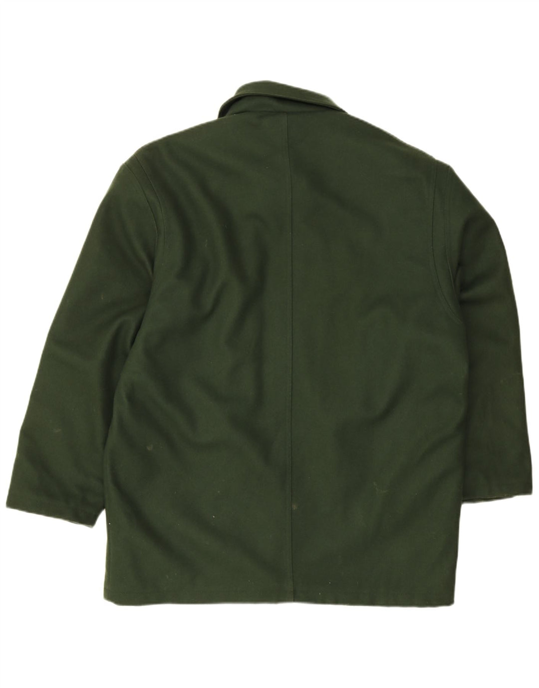 Płaszcz męski Navigare UK 40, duży, zielony, wełniany