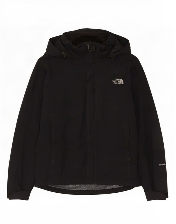 Męska kurtka przeciwdeszczowa z kapturem The North Face UK 38, średni czarny nylon
