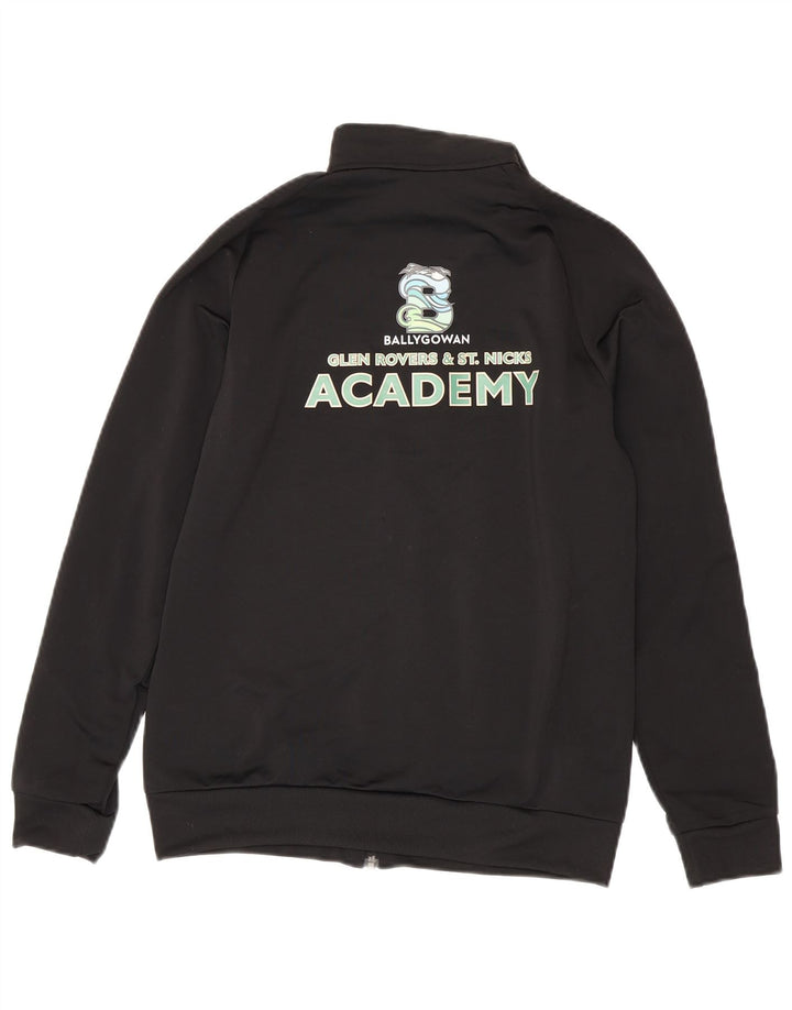 Chłopięca bluza dresowa Adidas z grafiką, 13-14 lat, czarny poliester