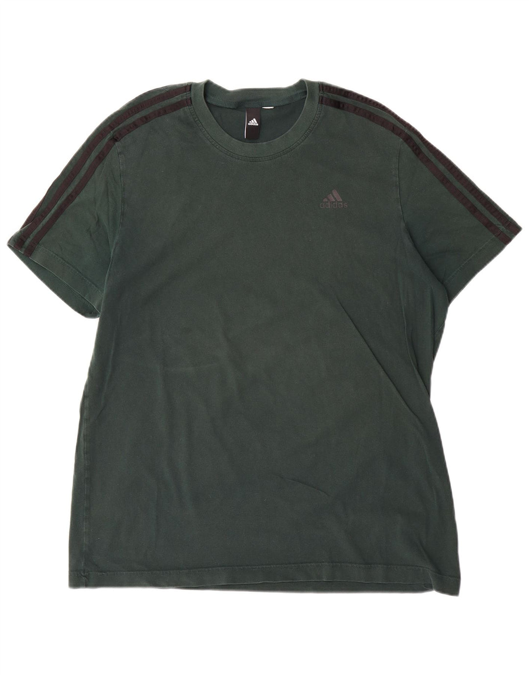 Adidas Męski T-shirt Top Duży Zielony