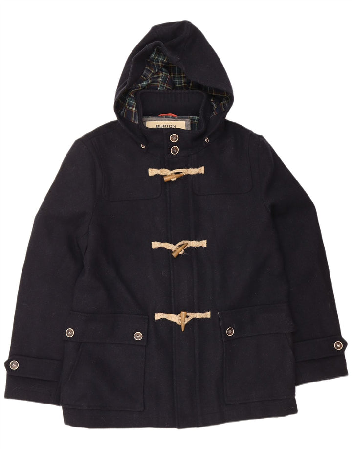 Męska kurtka BURTON z kapturem UK 40, duża, granatowa, wełniana