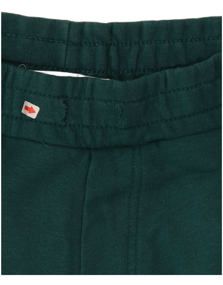 Męskie spodnie dresowe Zara Joggers Small, zielone, bawełniane