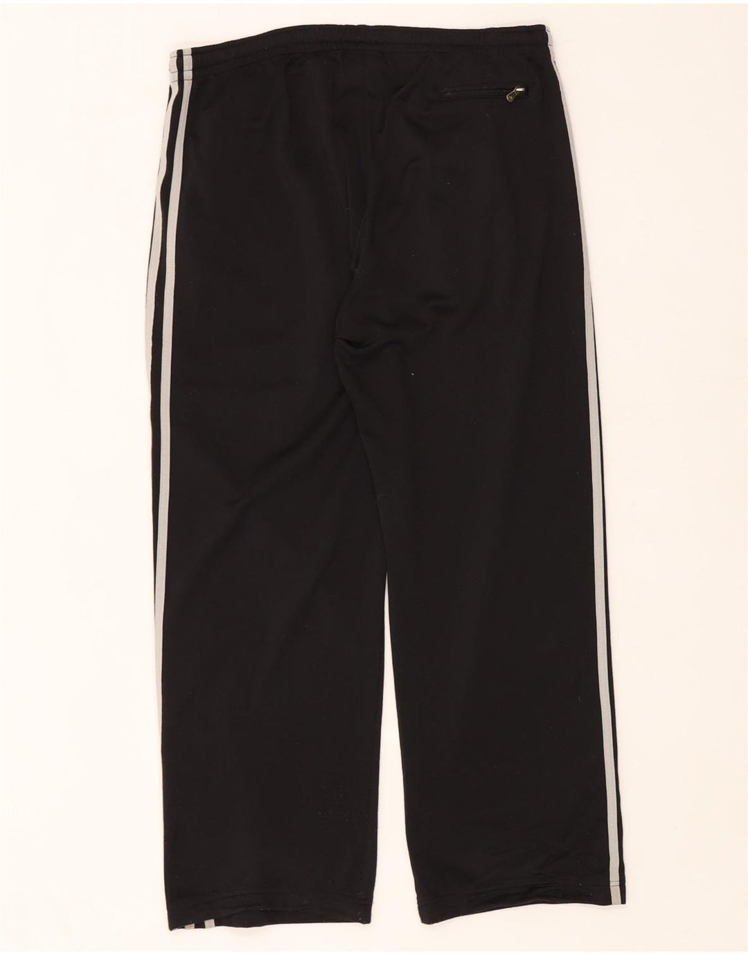 Męskie spodnie dresowe Adidas UK 38/40 Średni czarny poliester