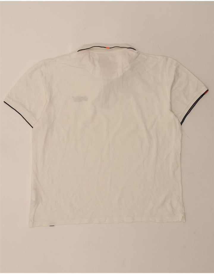 Męska koszulka polo Superdry 2XL, bawełniana w białe paski