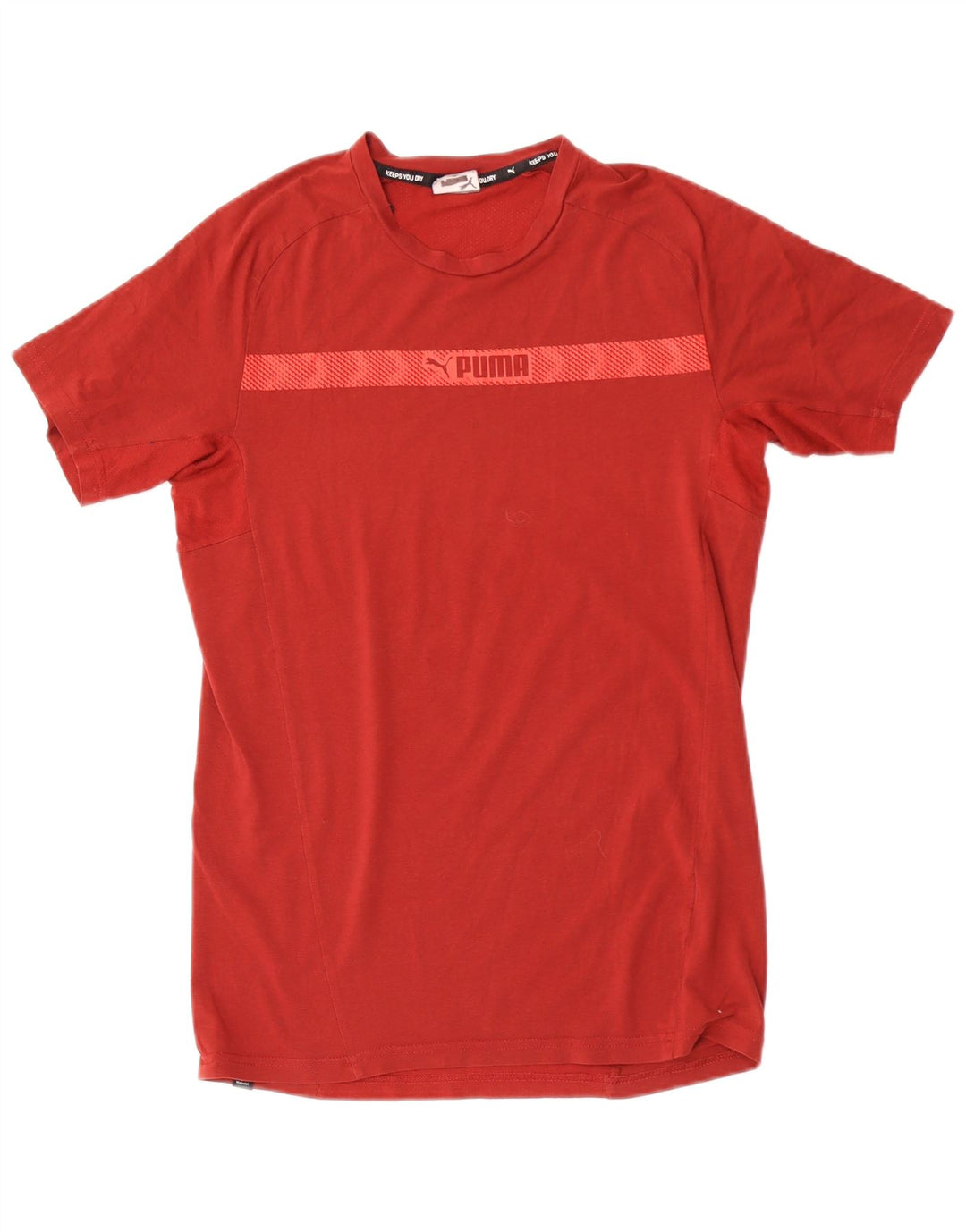 T-shirt męski Puma, mały, czerwony