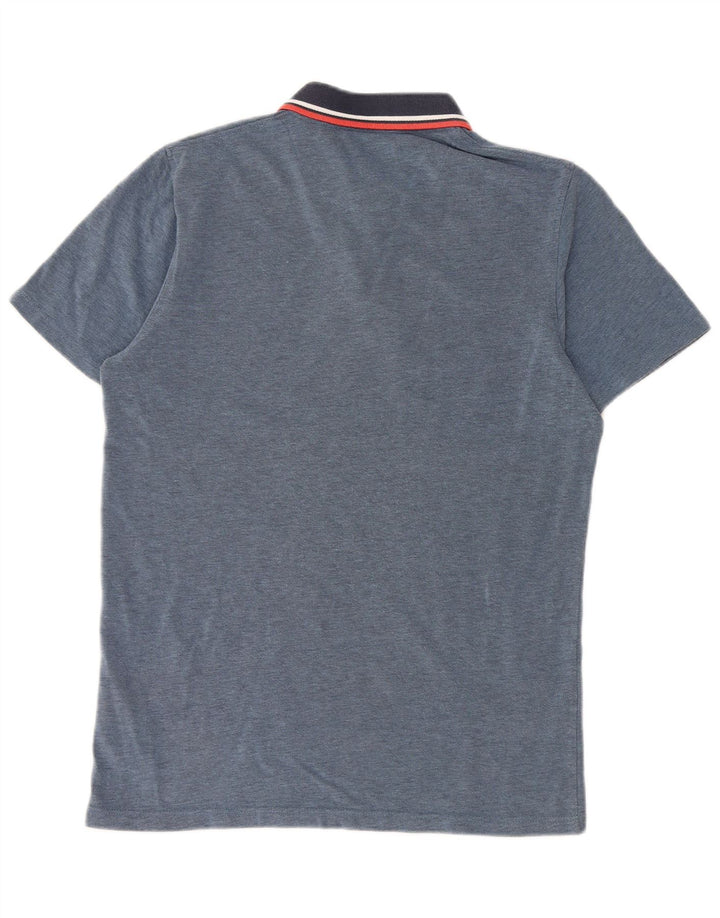Męska koszulka polo Jack & Jones, bawełniana, w kolorze średnioniebieskim