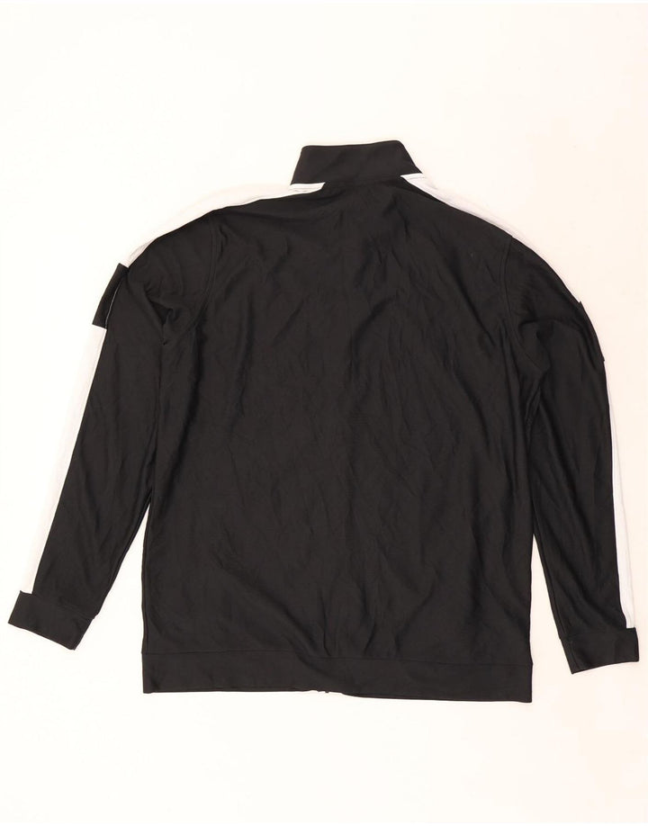 Męska dopasowana kurtka dresowa Under Armour, duża, czarna, z blokami kolorów