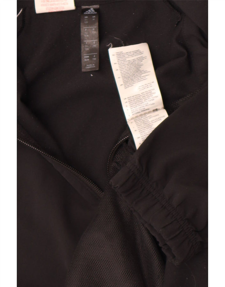Chłopięca bluza dresowa Adidas Aeroready 11-12 lat, czarny poliester