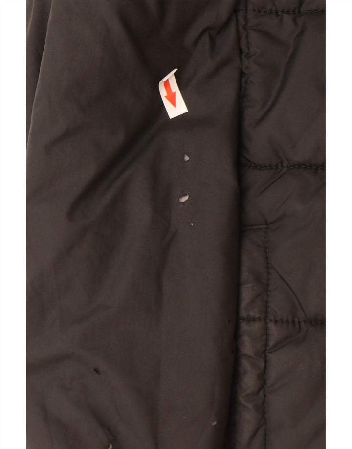 Dwustronna ocieplana kurtka chłopięca z kapturem The North Face 9-10 lat, średnia czarna