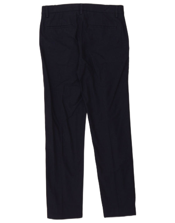 Męskie spodnie Chino Marks & Spencer W28 L28 Granatowe, bawełniane