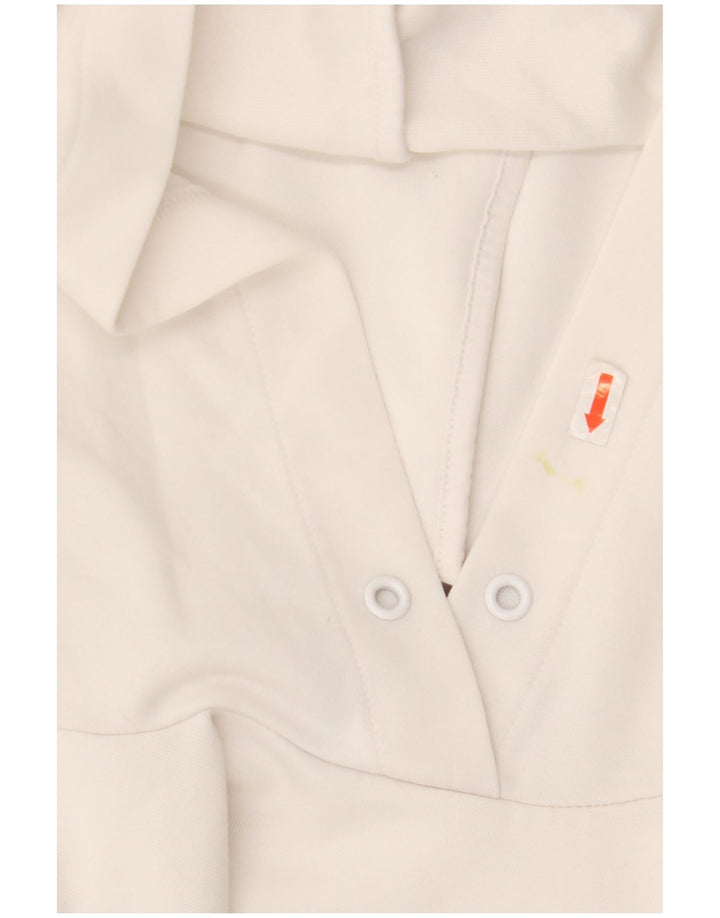 Damska bluza z kapturem Adidas Graphic UK 8/10 Mały biały poliester