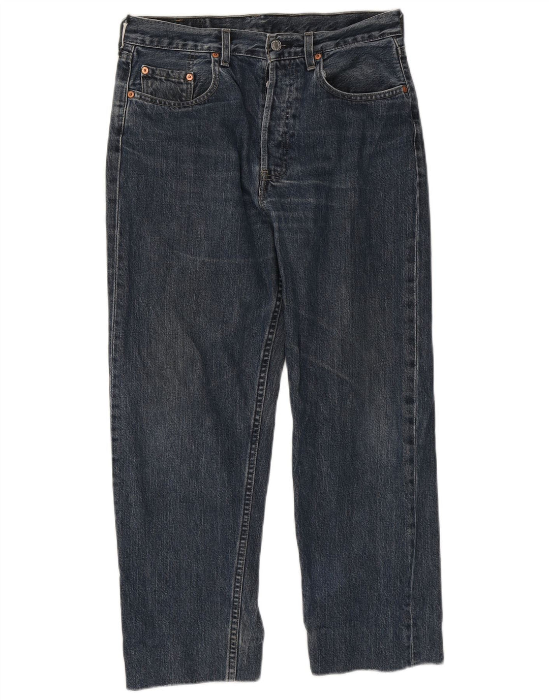 Męskie proste dżinsy Levi's W32 L26 Niebieskie bawełniane