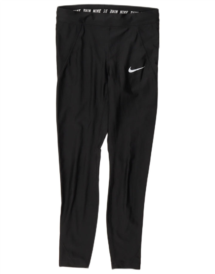 Damskie legginsy Nike Dri Fit UK 10, małe, czarne