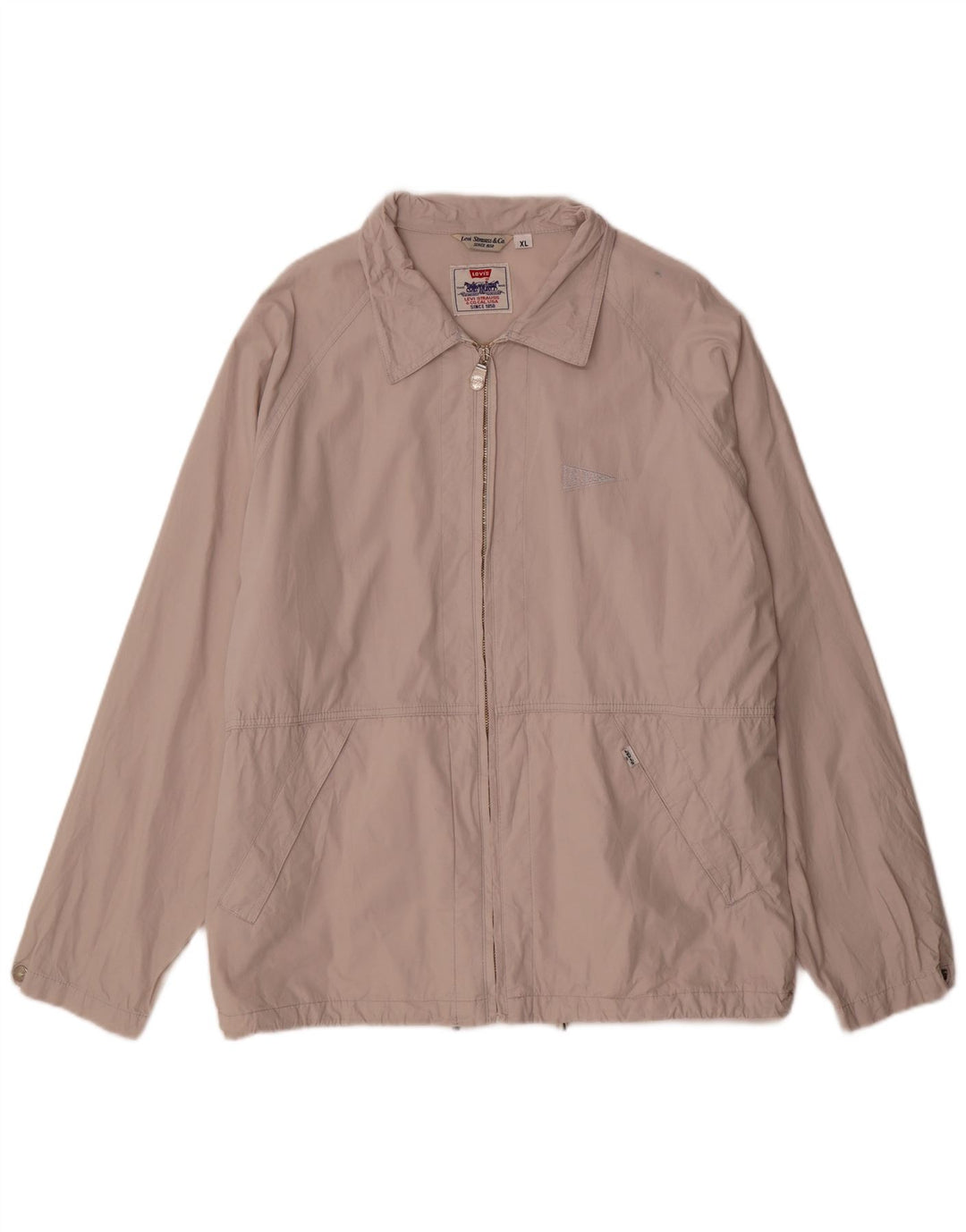 Męska kurtka bomber z podszewką Levi's UK 42 XL, niebieska, bawełniana