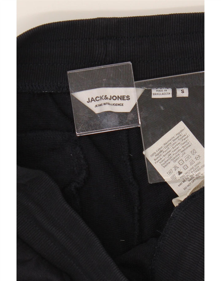 JACK & JONES Mens Sport Shorts Small  Navy Blue Cotton Vintage Jack & Jones and Second-Hand Jack & Jones from Messina Hembry 