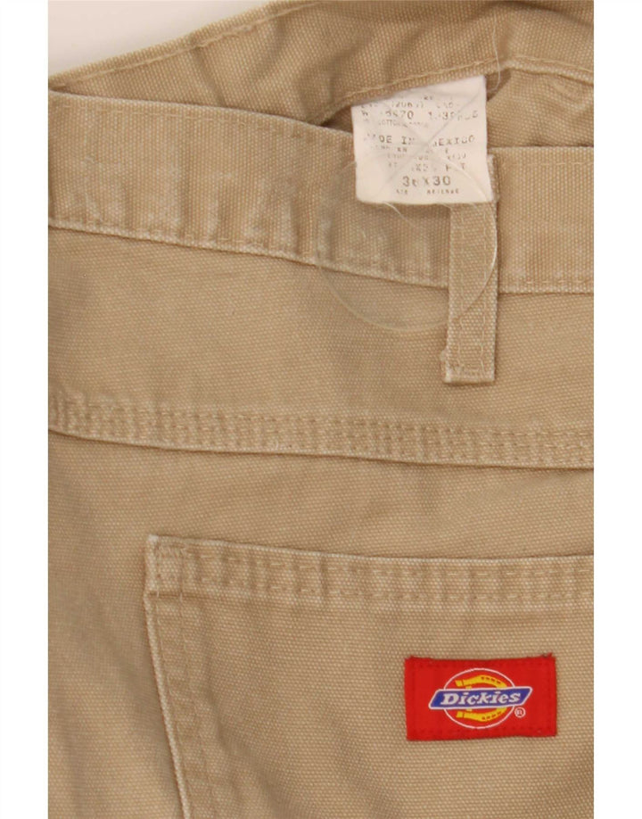 Męskie spodnie cargo Dickies o swobodnym kroju W36 L30 beżowe