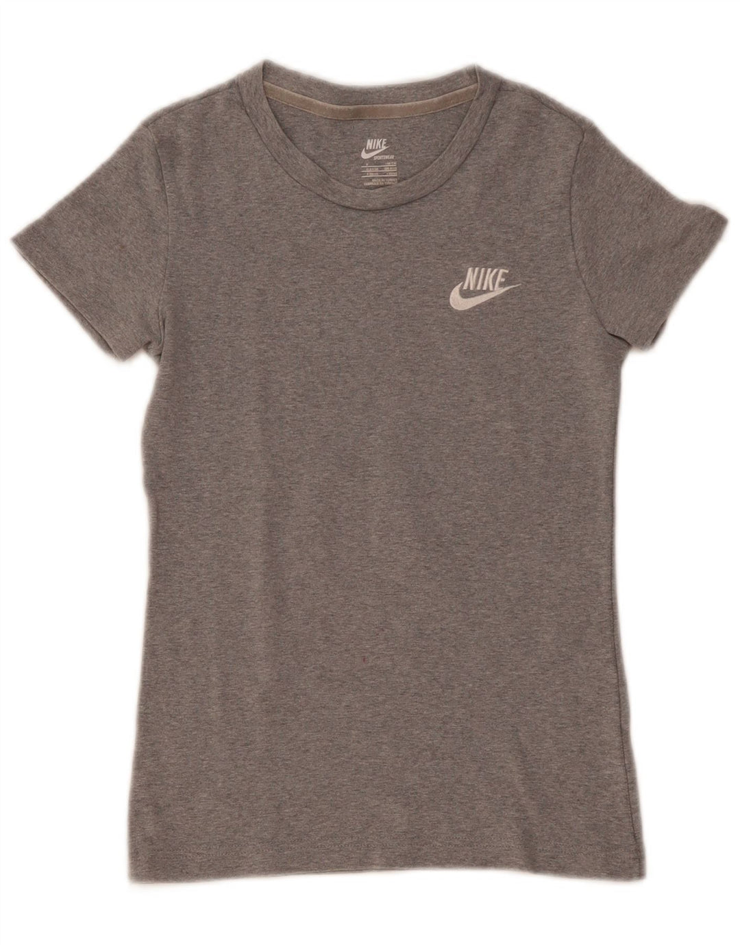 Damska koszulka Nike Top UK 8/10, mała szara