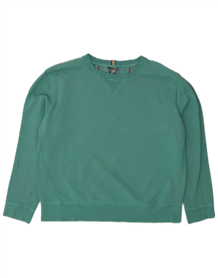 Damska bluza oversize Joules UK 12, średnia zielona bawełna