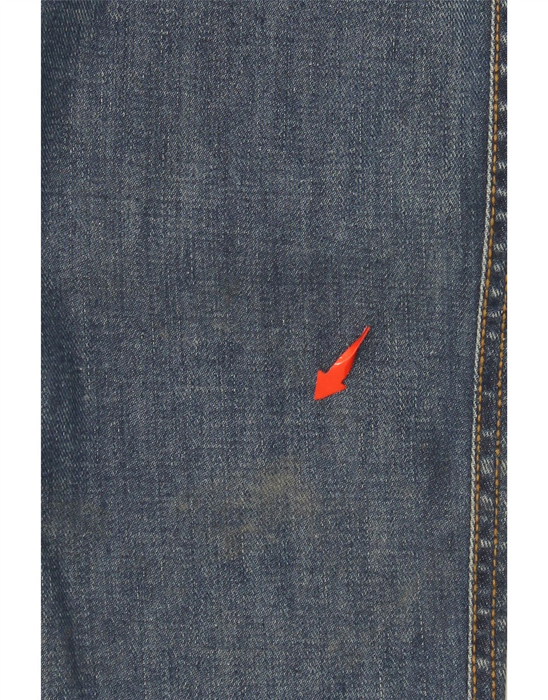 WRANGLER Męskie proste dżinsy W34 L34 Niebieskie, bawełniane