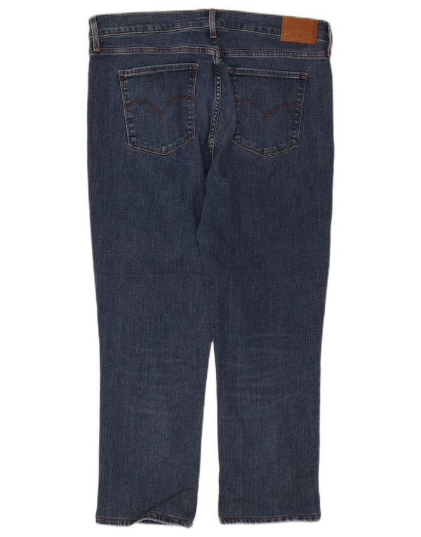 Damskie jeansy Levi's 311 Shaping Slim, przycięte W32 L25, niebieska bawełna