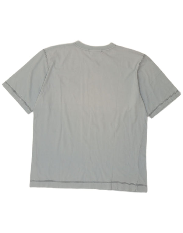 Męska koszulka Asics Top 2XL, niebieska bawełna