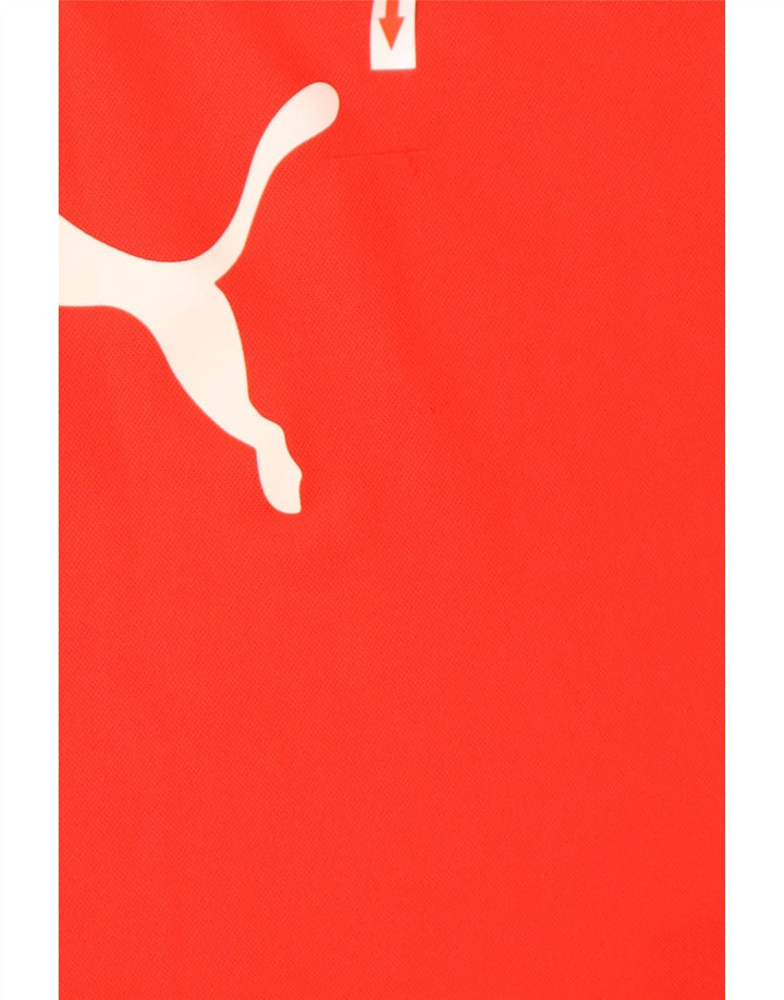 Męska koszulka z grafiką Puma Top w kolorze średnio czerwonym