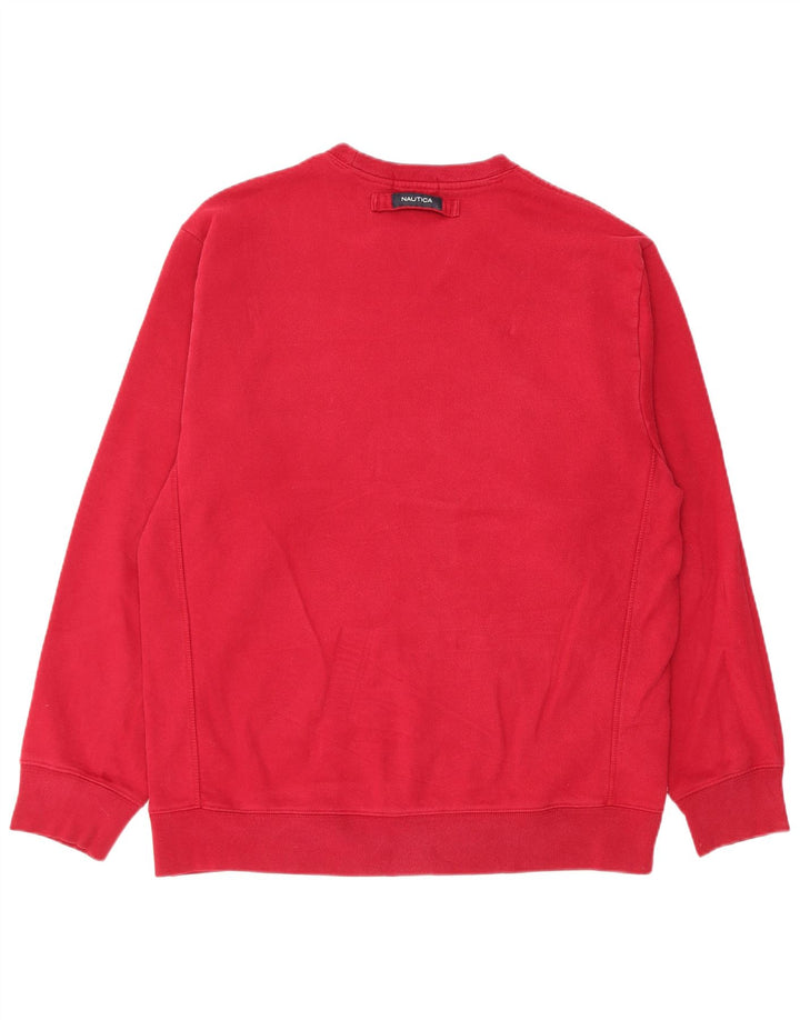 Męska bluza Nautica XL, czerwona, bawełniana