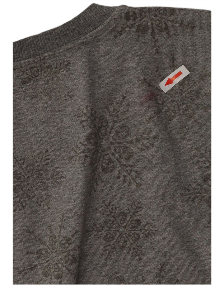 Męska bluza Vans Sweter Średnioszary, bawełniany w kwiaty