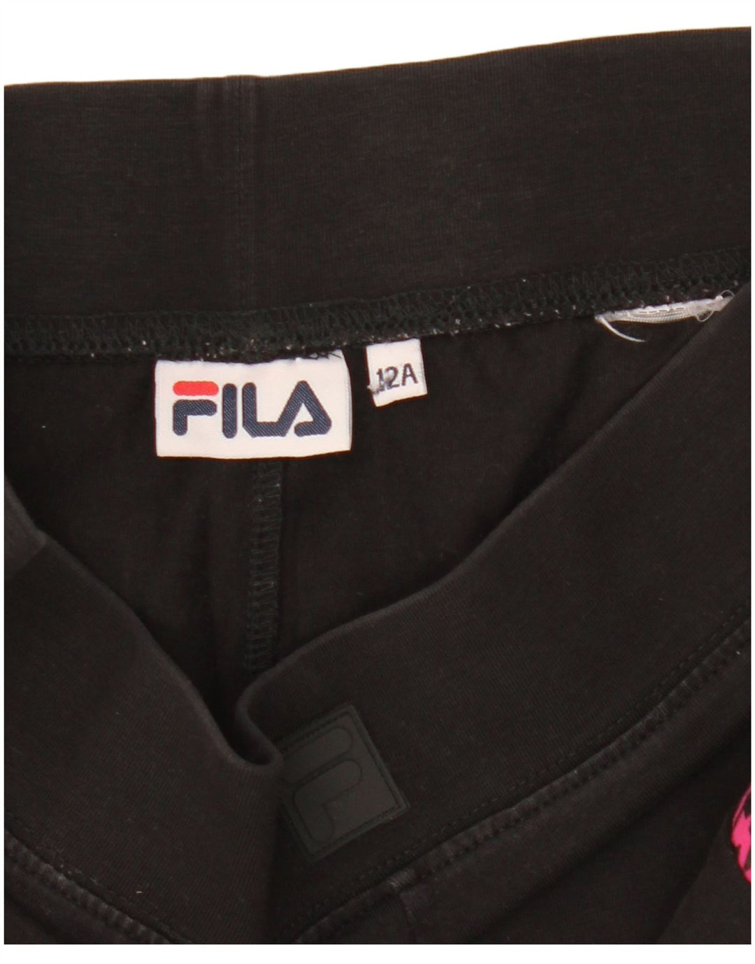 Legginsy Fila Dziewczęce 11-12 lat, czarna pepitka