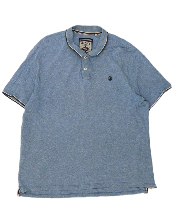 Męska koszulka polo Fat Face 3XL, bawełniana w niebieskie paski