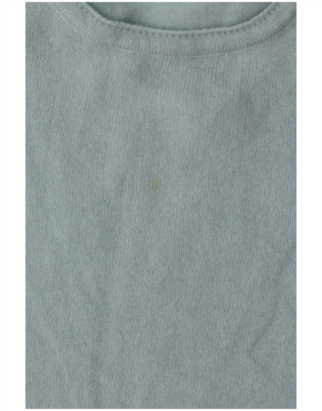 BENETTON Damski sweter z okrągłym dekoltem UK 14 Średni turkus