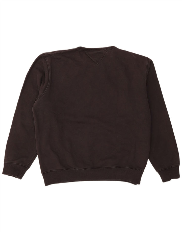 Męska bluza z grafiką Tommy Hilfiger 2XL, czarna bawełna