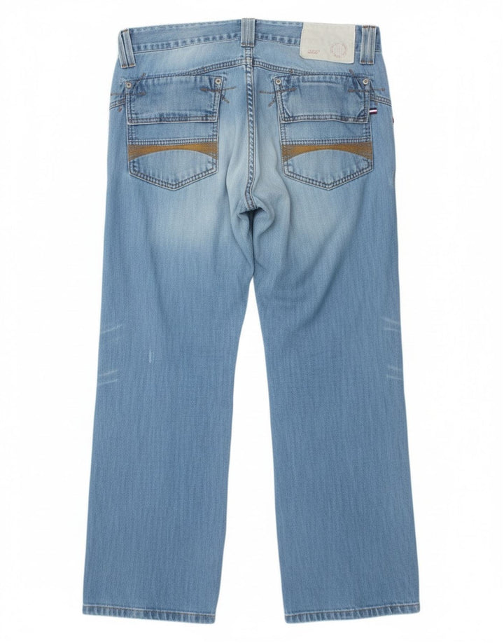 Damskie dżinsy Tommy Hilfiger w trudnej sytuacji W32 L30 Niebieska bawełna