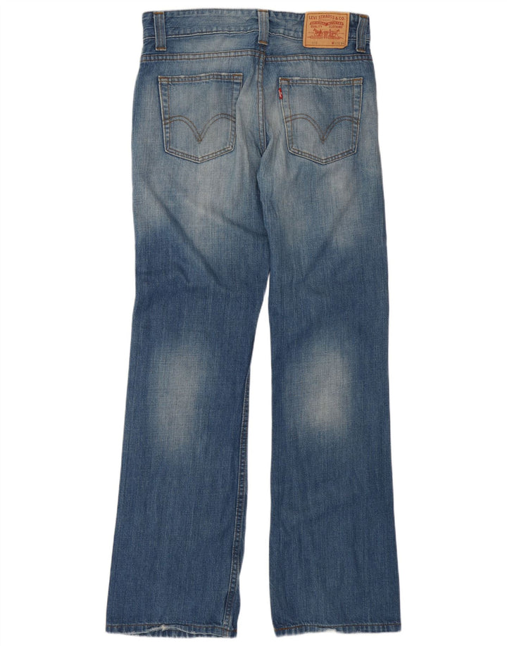 Męskie jeansy Levi's 514 Bootcut W32 L34 Niebieska bawełna
