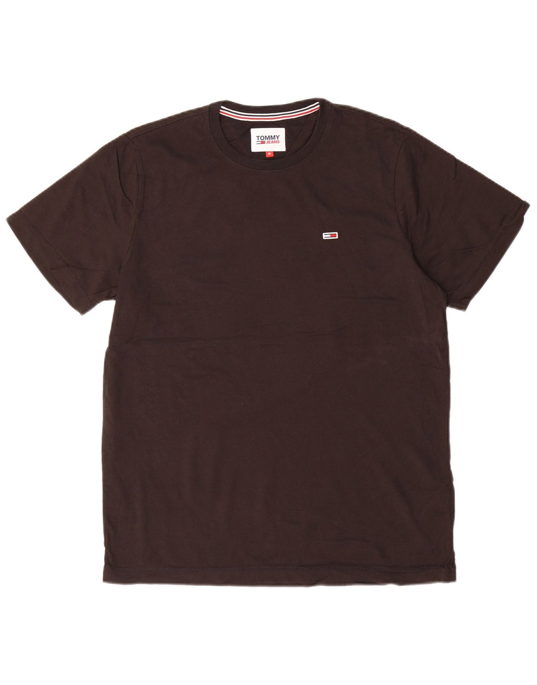 Męska koszulka T-shirt TOMMY HILFIGER, średnia czarna, bawełniana