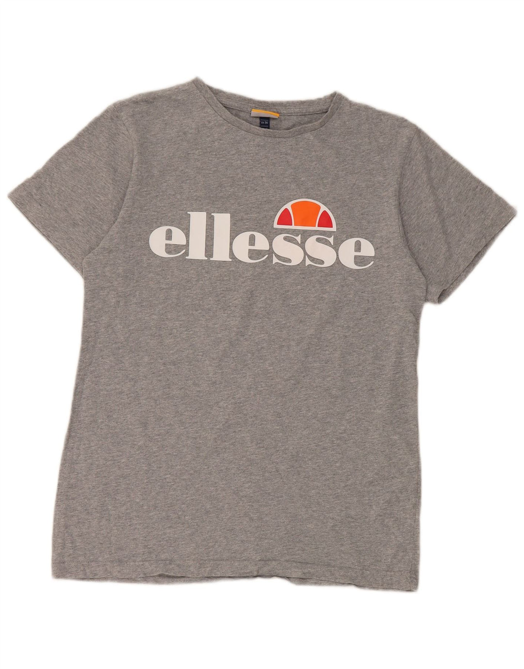Damska koszulka graficzna Ellesse Top UK 8 Small Grey