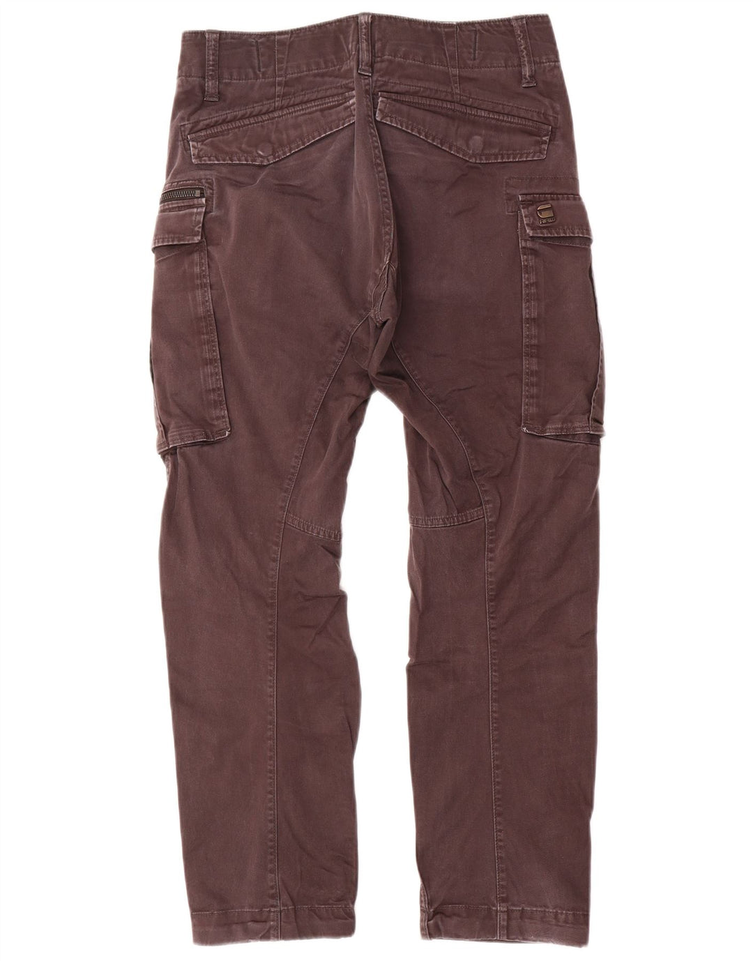 Męskie proste spodnie cargo G-Star W28 L30 Szara bawełna