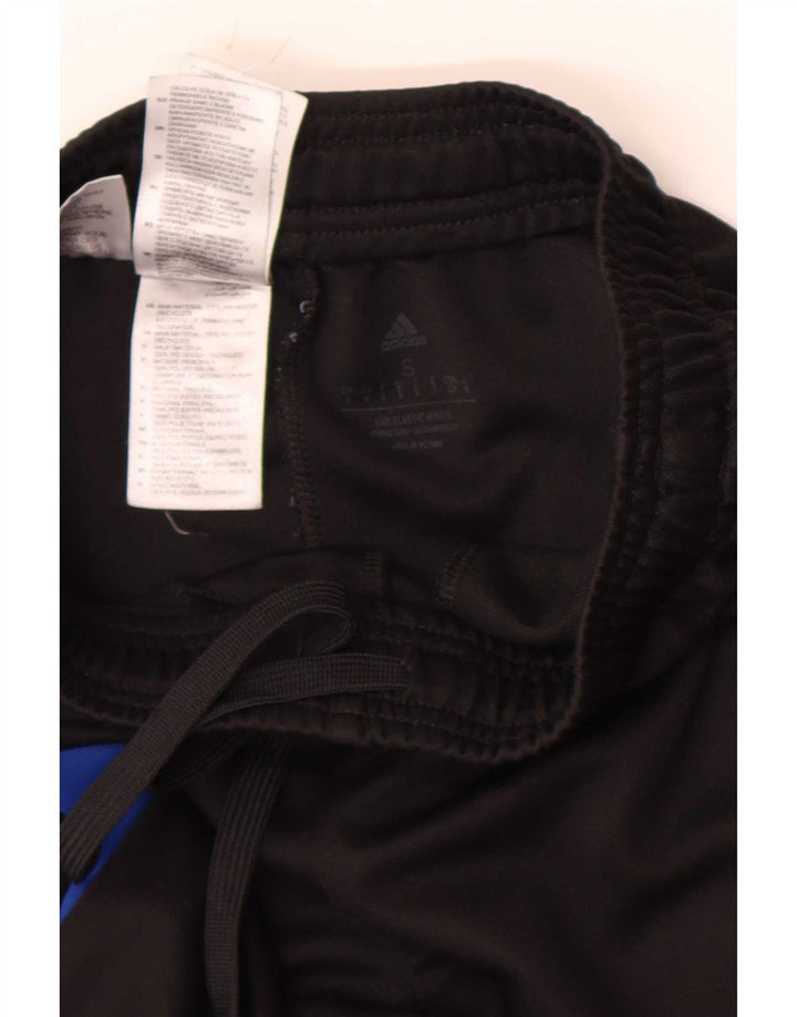 Męskie spodnie dresowe Adidas Aeroready, mały czarny poliester z blokami kolorów