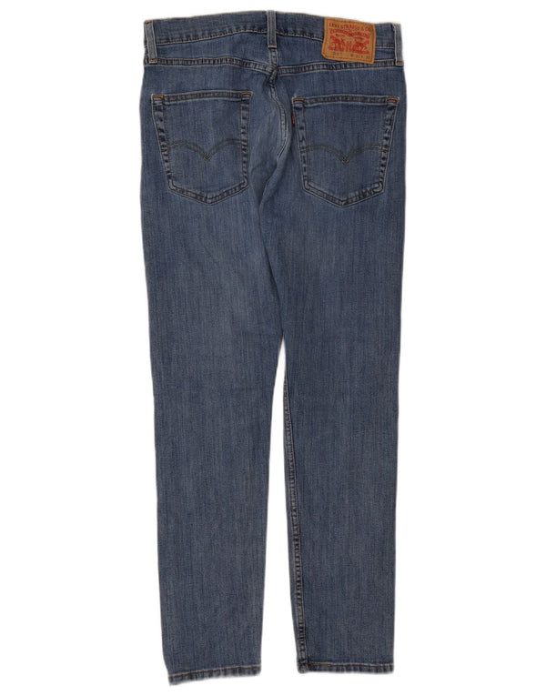 Męskie jeansy LEVI'S 512 Slim, zwężane, W31 L28, niebieska bawełna