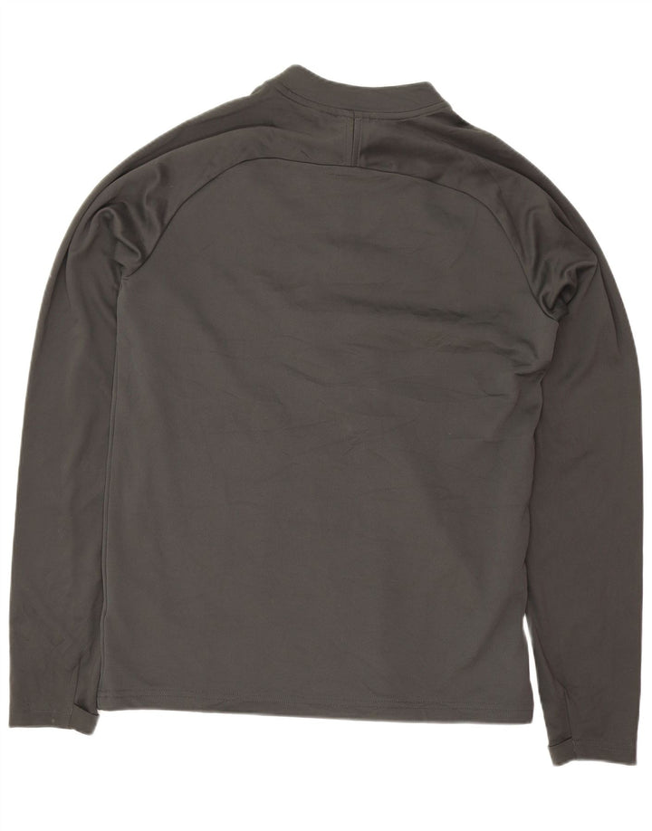 Chłopięcy dres Nike Dri Fit z pulowerem 13-14 lat XL, szary, blok kolorów