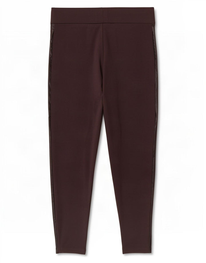 Damskie legginsy Marks & Spencer UK 12, średnia, bordowa wiskoza