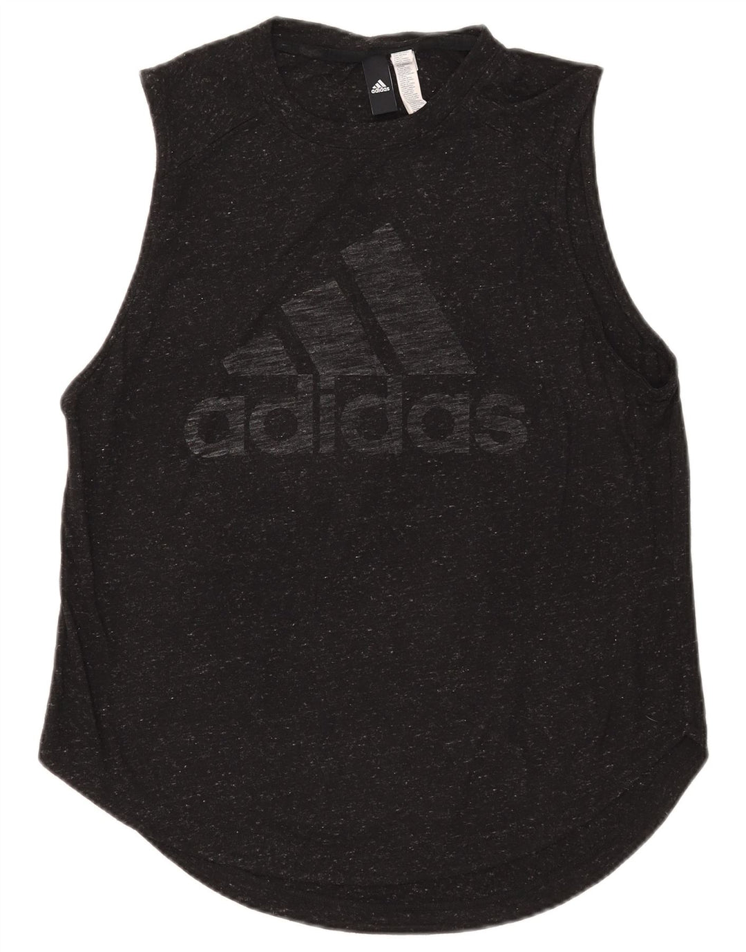 Damska kamizelka graficzna Adidas Top UK 12/14 Średnia czarna nakrapiana